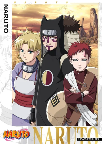 Gaara / Temari / Kankuro · Group scene — NRSA01-PTR-012L3