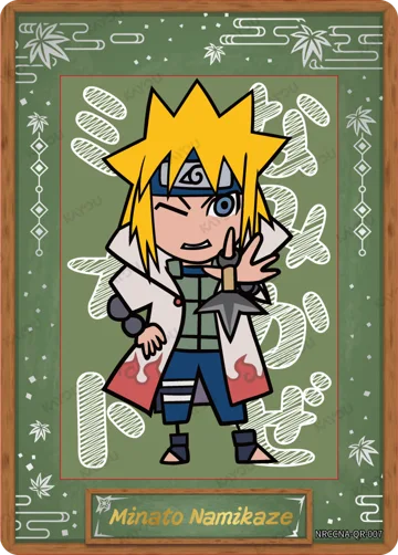 Minato Namikaze — NRCCNA-QR-007
