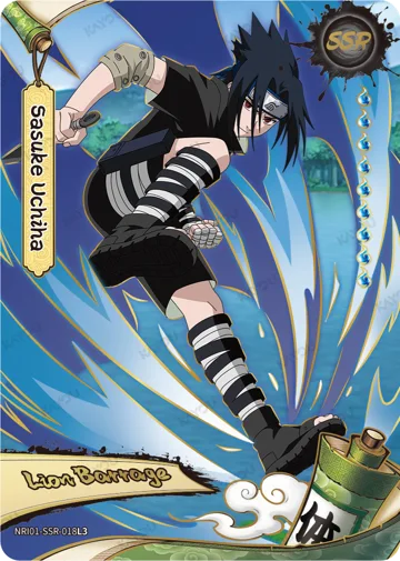 Sasuke Uchiha — NRI01-SSR-018L3