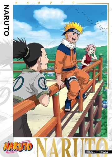 Naruto Uzumaki / Iruka Umino / Sakura Haruno · Group scene — NRSA01-PTR-002L3