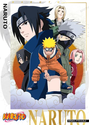 Naruto Uzumaki / Sasuke Uchiha / Sakura Haruno · Group scene — NRSA01-PTR-015L3
