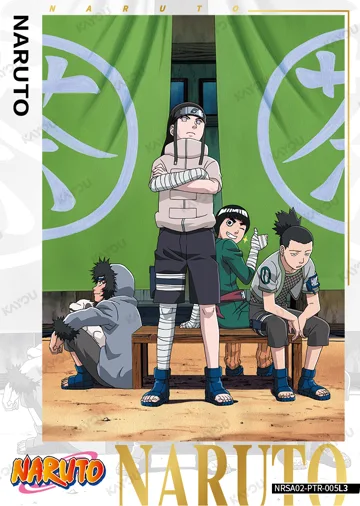 Neji Hyuga / Rock Lee / Tenten · Group scene — NRSA02-PTR-005L3