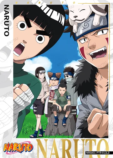 Naruto Uzumaki / Sasuke Uchiha / Rock Lee · Group scene — NRSA01-PTR-011L3