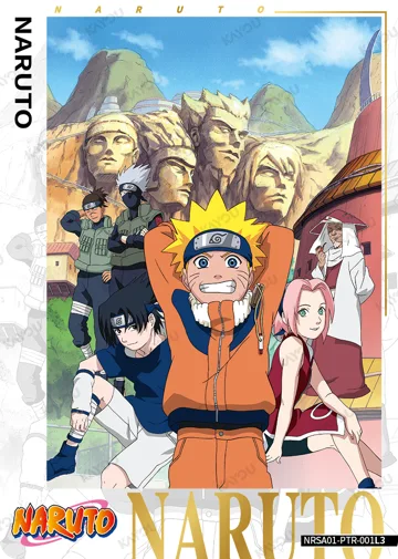 Naruto Uzumaki / Sasuke Uchiha / Sakura Haruno · Group scene — NRSA01-PTR-001L3
