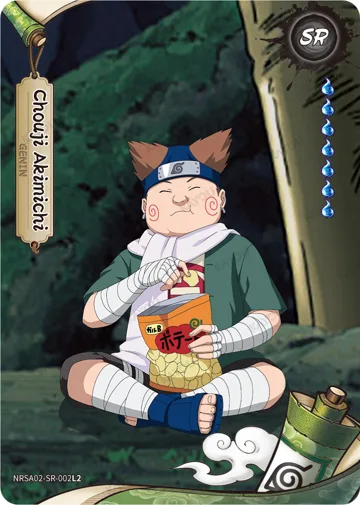 Chouji Akimichi — NRSA02-SR-002L2