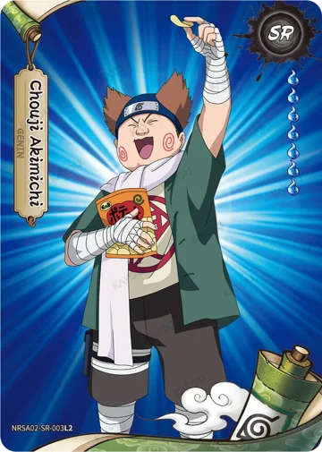 Chouji Akimichi — NRSA02-SR-003L2